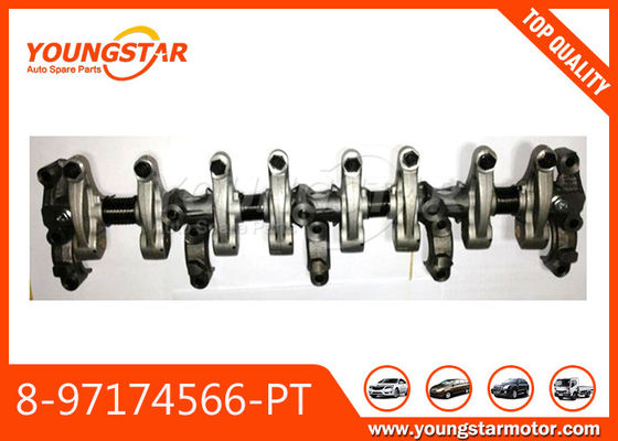 ISUZU 4HF1 4HG1 8 97174566 PT 897174566PTのための弁の揺りてこシャフト アセンブリ