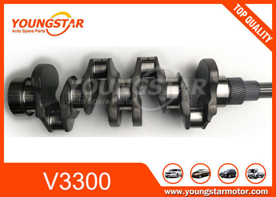 鋳鉄KUBOTA V3300小さいエンジンのクランク軸