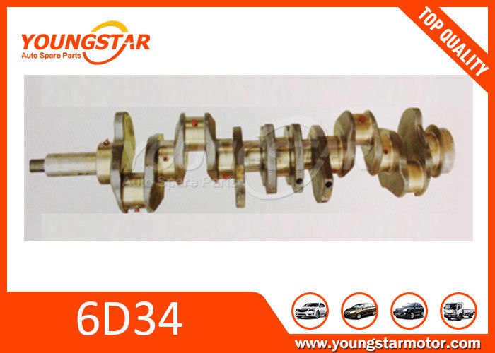 MITSUBISHI 6D34 ME300086 Forging Steel Diesel Engine Crankshaft for HD820 Excavator