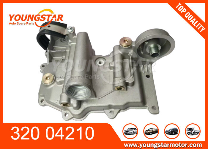 オイルクーラーカバー 320 04210 6D125 エンジンモデルとJCB掘削機エンジン3CXのための60000KMS保証