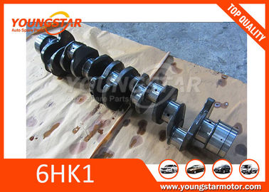 Isuzu 6hk1のクランク軸8-94396737-4の造られた鋼鉄6HK1エンジンのクランク軸8-97603-004-0
