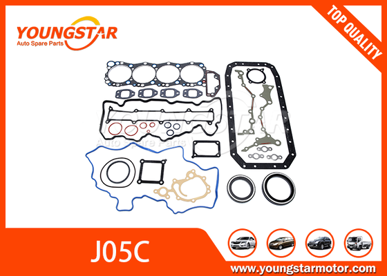 フルガスケットセット OEM 04010-0689 日野 J05C エンジン用 耐熱材料付き
