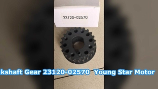 ヒュンダイ ゲッツ クランクシャフト スプロケット ベルト ギア 23120-02570 ヤングスターモーター